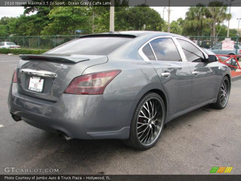 Ocean Gray / Caffe Latte 2010 Nissan Maxima 3.5 SV Sport