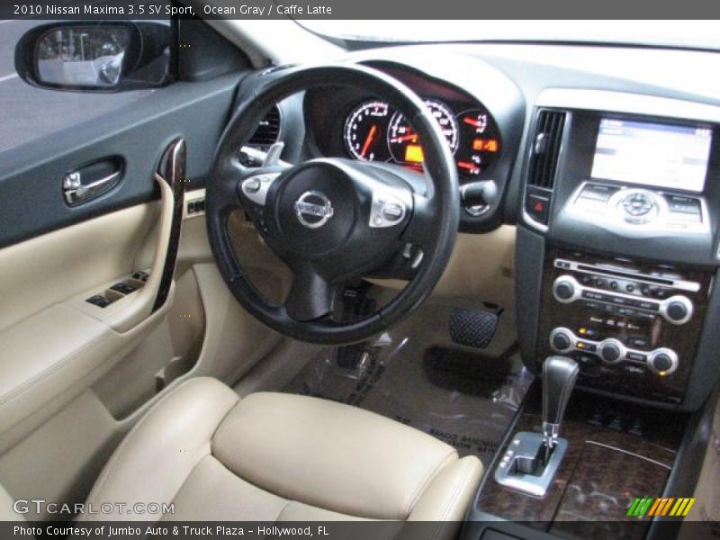 Ocean Gray / Caffe Latte 2010 Nissan Maxima 3.5 SV Sport