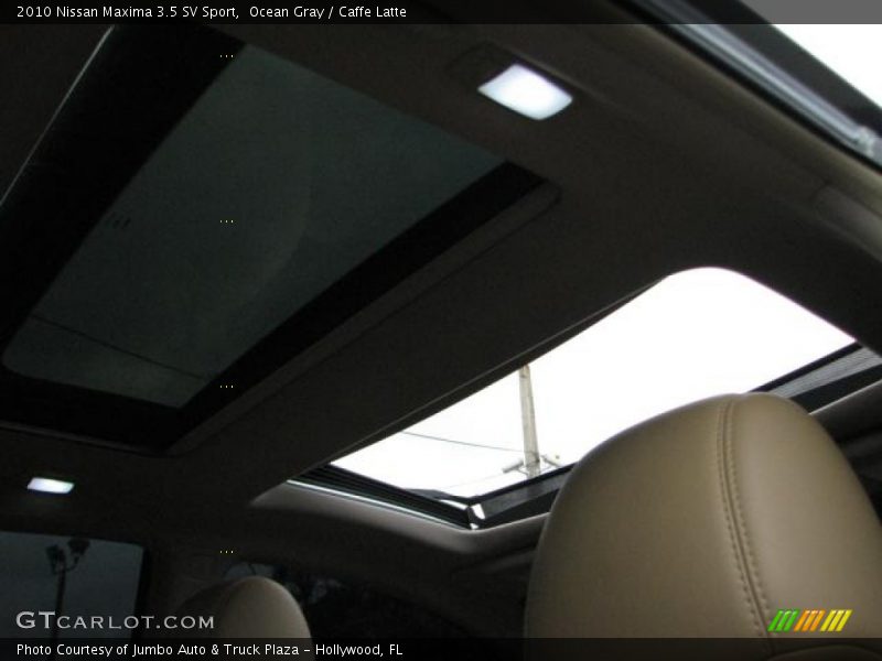 Ocean Gray / Caffe Latte 2010 Nissan Maxima 3.5 SV Sport