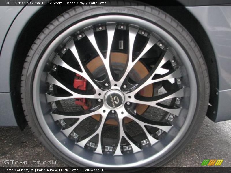Custom Wheels of 2010 Maxima 3.5 SV Sport