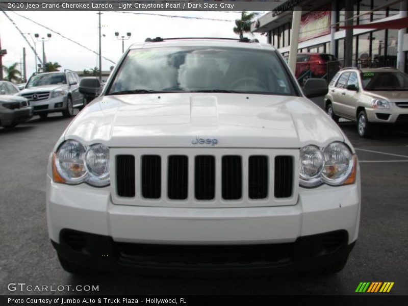Light Graystone Pearl / Dark Slate Gray 2010 Jeep Grand Cherokee Laredo