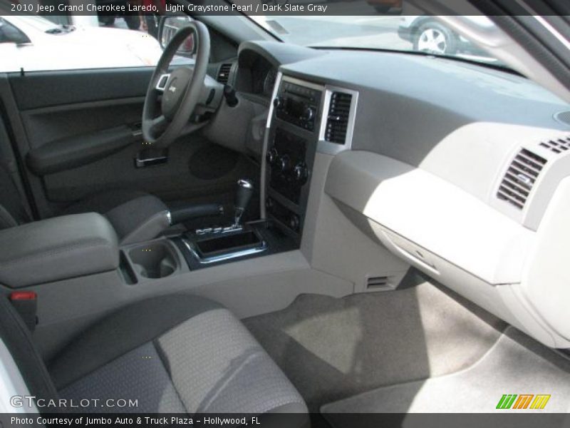 Light Graystone Pearl / Dark Slate Gray 2010 Jeep Grand Cherokee Laredo