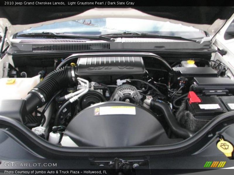 Light Graystone Pearl / Dark Slate Gray 2010 Jeep Grand Cherokee Laredo