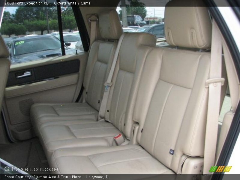 Oxford White / Camel 2008 Ford Expedition XLT