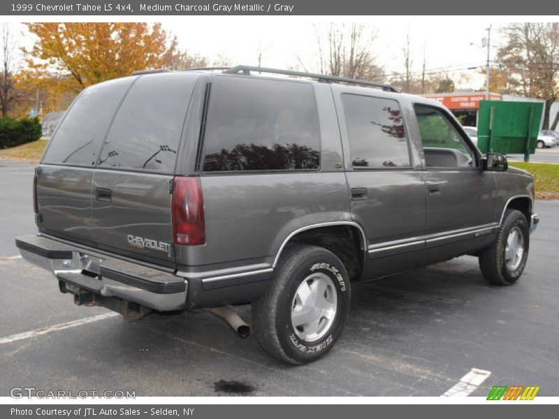 Medium Charcoal Gray Metallic / Gray 1999 Chevrolet Tahoe LS 4x4