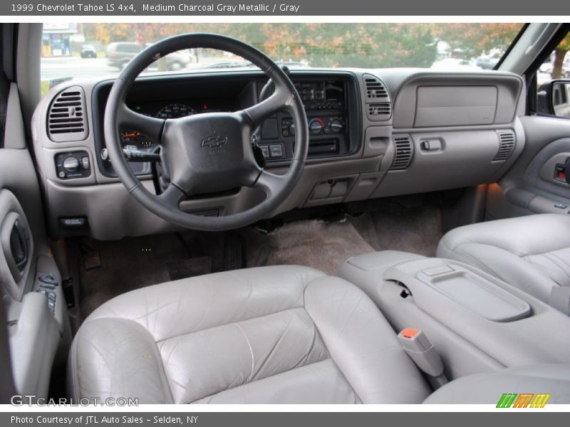 Medium Charcoal Gray Metallic / Gray 1999 Chevrolet Tahoe LS 4x4