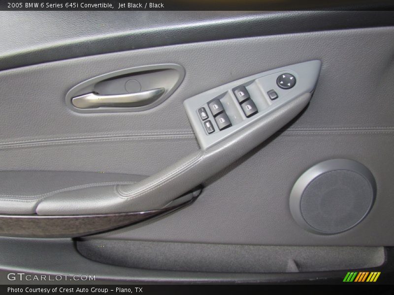 Jet Black / Black 2005 BMW 6 Series 645i Convertible