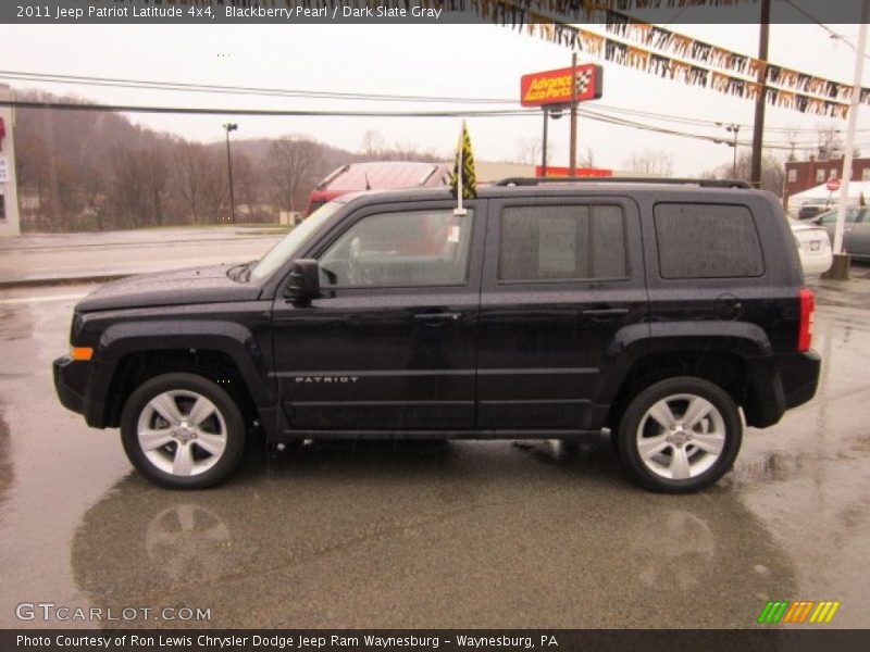 Blackberry Pearl / Dark Slate Gray 2011 Jeep Patriot Latitude 4x4