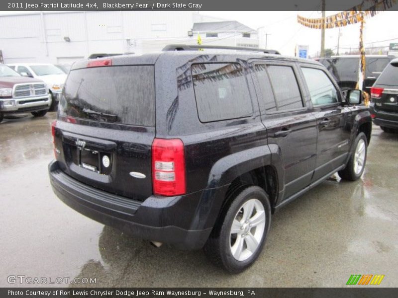 Blackberry Pearl / Dark Slate Gray 2011 Jeep Patriot Latitude 4x4