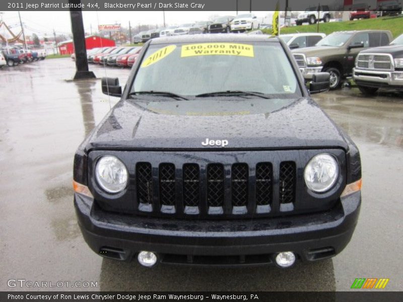 Blackberry Pearl / Dark Slate Gray 2011 Jeep Patriot Latitude 4x4