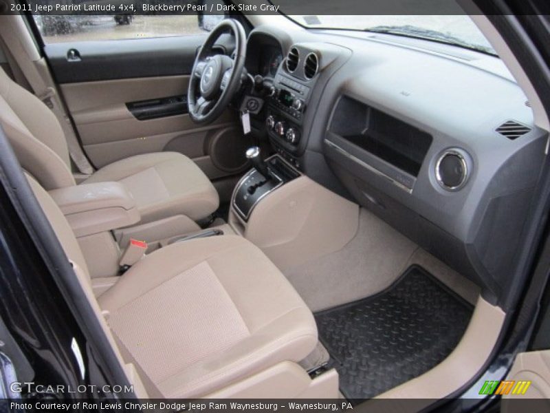 Blackberry Pearl / Dark Slate Gray 2011 Jeep Patriot Latitude 4x4