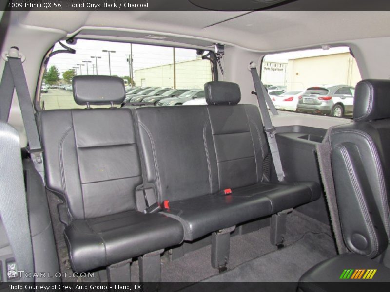 Liquid Onyx Black / Charcoal 2009 Infiniti QX 56