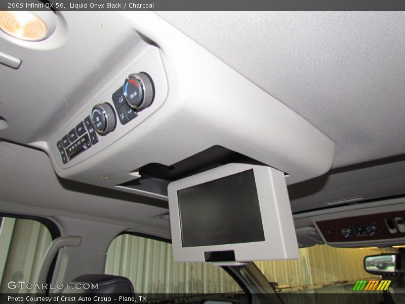 Liquid Onyx Black / Charcoal 2009 Infiniti QX 56