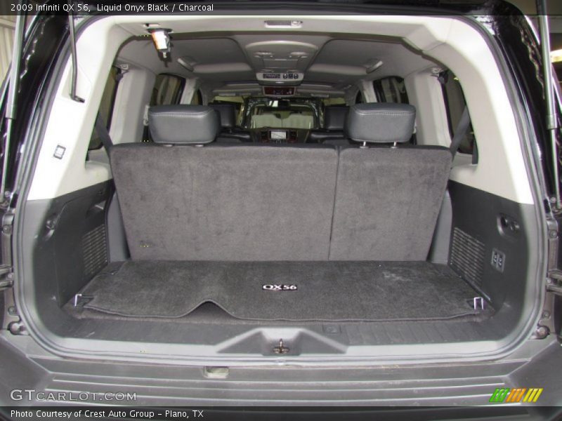 Liquid Onyx Black / Charcoal 2009 Infiniti QX 56
