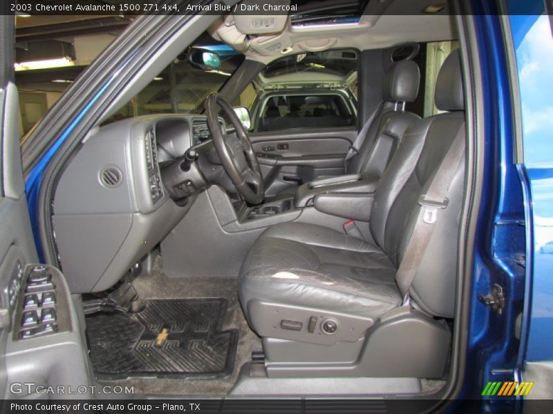 Arrival Blue / Dark Charcoal 2003 Chevrolet Avalanche 1500 Z71 4x4