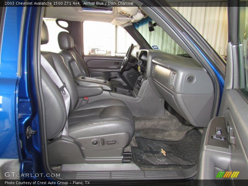 Arrival Blue / Dark Charcoal 2003 Chevrolet Avalanche 1500 Z71 4x4