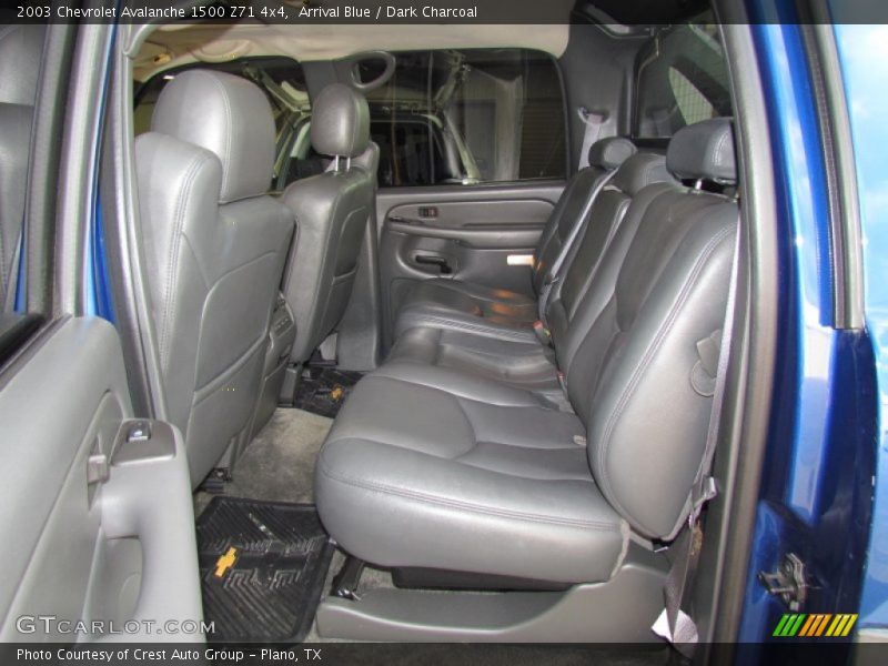 Arrival Blue / Dark Charcoal 2003 Chevrolet Avalanche 1500 Z71 4x4