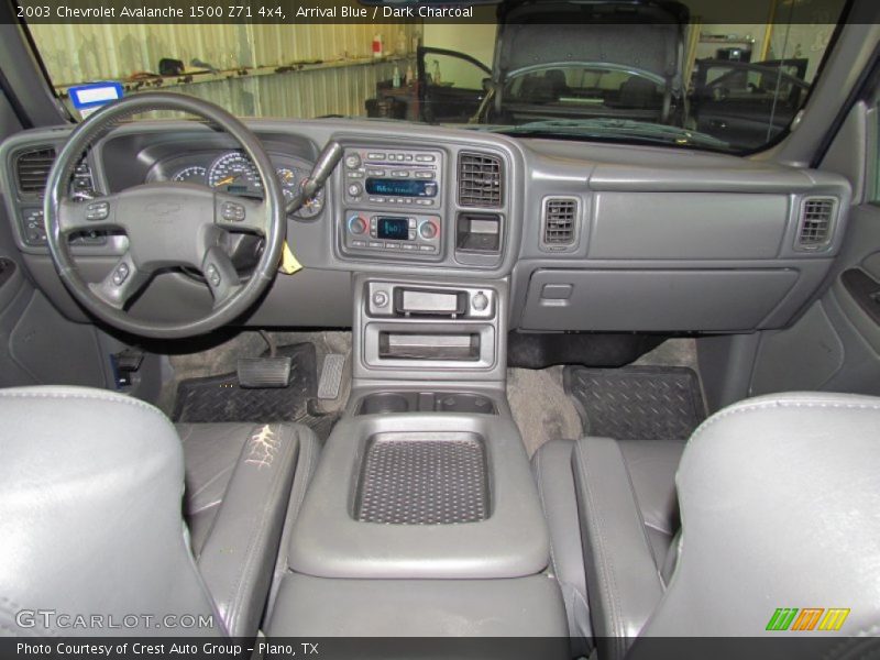 Arrival Blue / Dark Charcoal 2003 Chevrolet Avalanche 1500 Z71 4x4