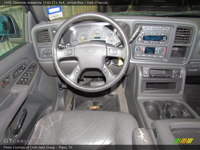 Arrival Blue / Dark Charcoal 2003 Chevrolet Avalanche 1500 Z71 4x4