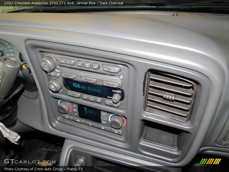 Arrival Blue / Dark Charcoal 2003 Chevrolet Avalanche 1500 Z71 4x4