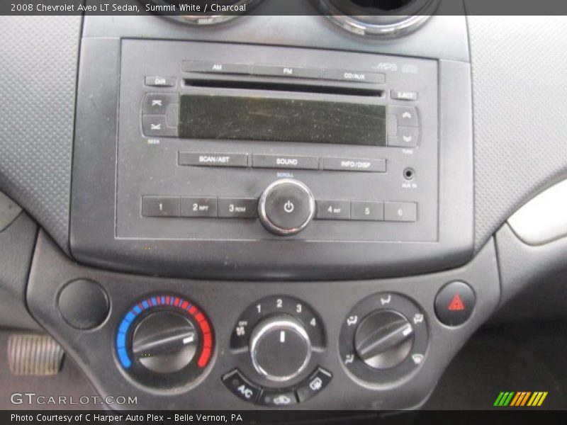 Summit White / Charcoal 2008 Chevrolet Aveo LT Sedan