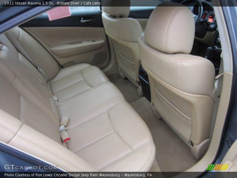 Brilliant Silver / Cafe Latte 2011 Nissan Maxima 3.5 SV