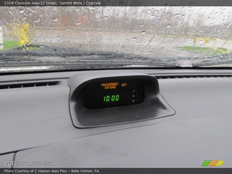 Summit White / Charcoal 2008 Chevrolet Aveo LT Sedan