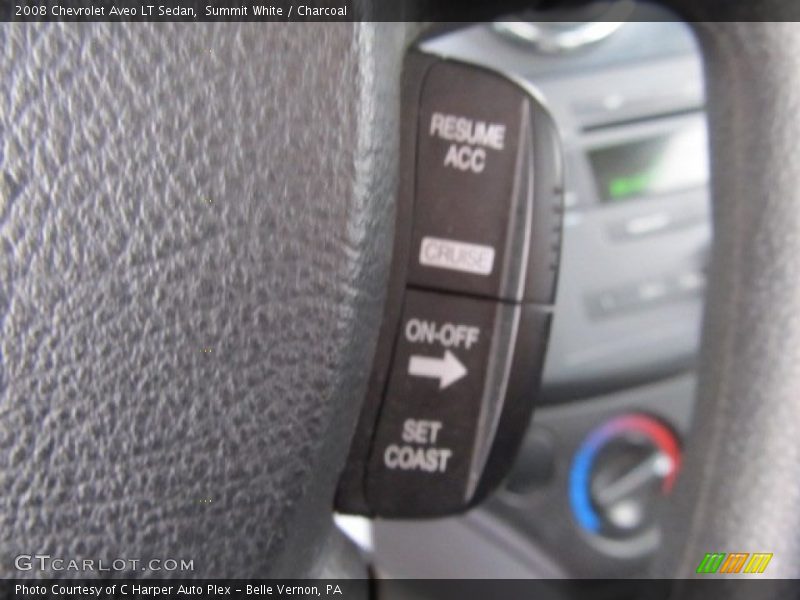 Summit White / Charcoal 2008 Chevrolet Aveo LT Sedan