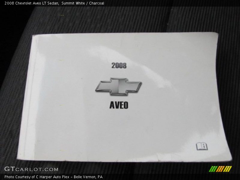 Summit White / Charcoal 2008 Chevrolet Aveo LT Sedan