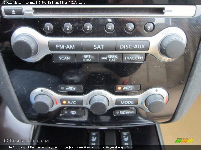 Brilliant Silver / Cafe Latte 2011 Nissan Maxima 3.5 SV
