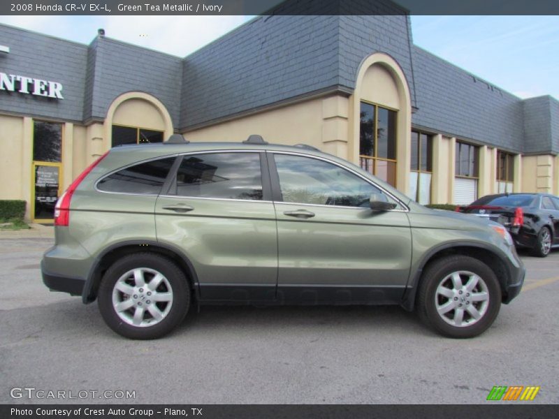 Green Tea Metallic / Ivory 2008 Honda CR-V EX-L