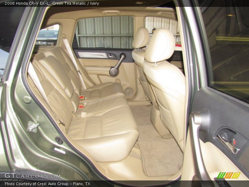 Green Tea Metallic / Ivory 2008 Honda CR-V EX-L