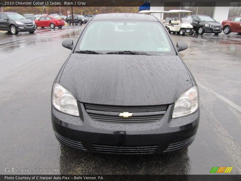 Black / Gray 2010 Chevrolet Cobalt LS Sedan