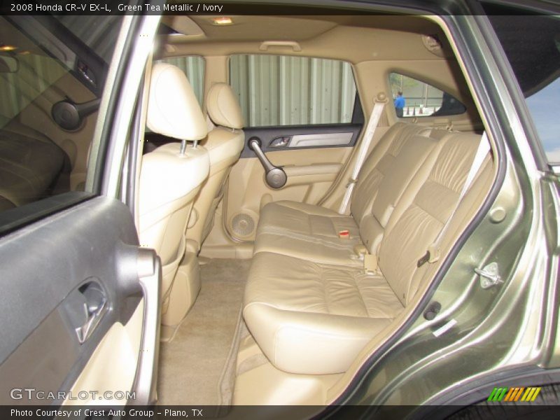 Green Tea Metallic / Ivory 2008 Honda CR-V EX-L