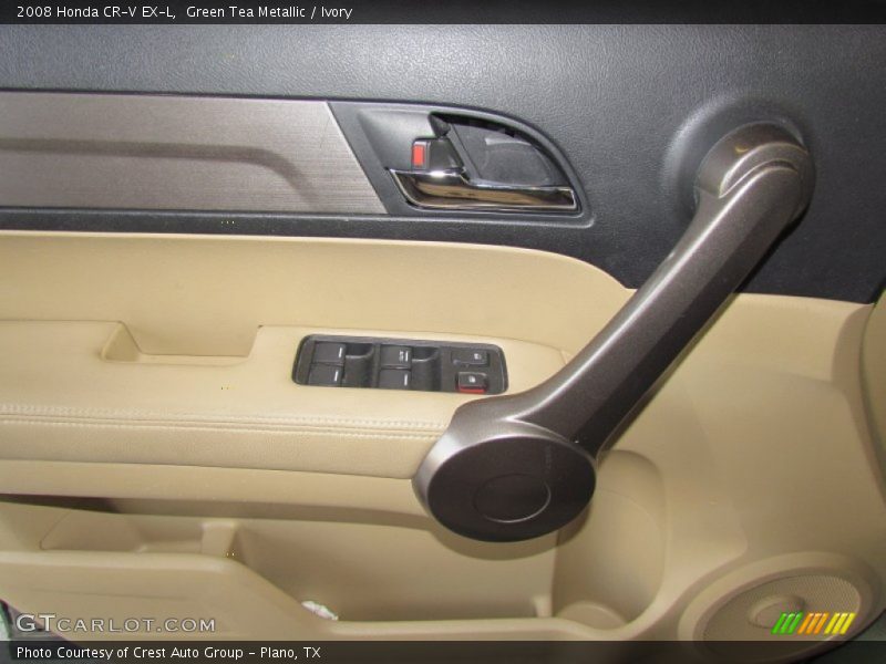 Green Tea Metallic / Ivory 2008 Honda CR-V EX-L