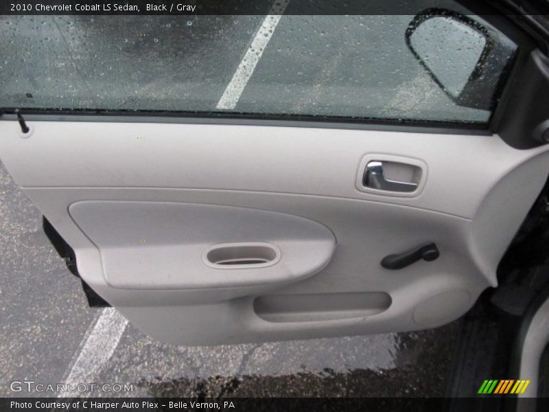 Black / Gray 2010 Chevrolet Cobalt LS Sedan