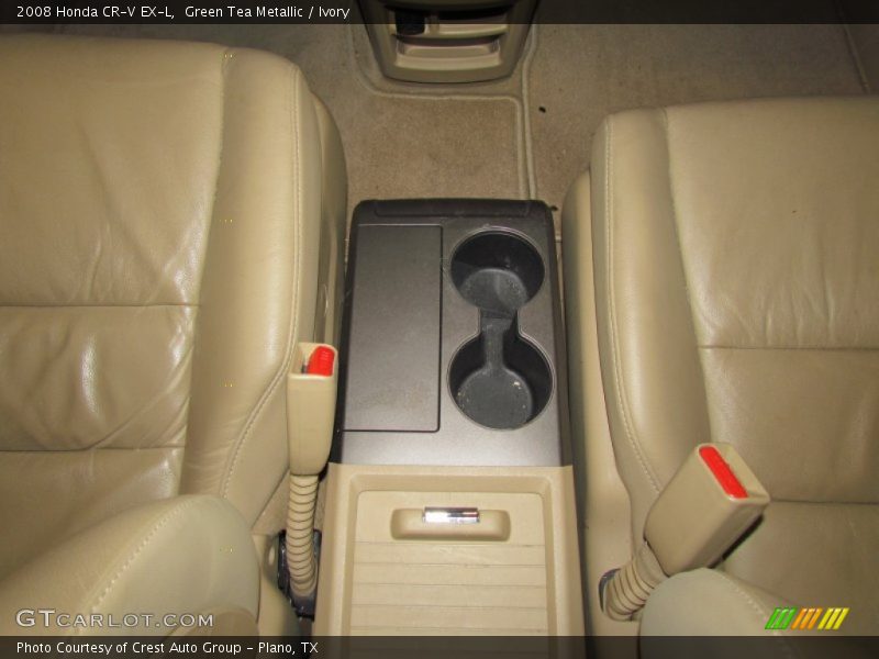 Green Tea Metallic / Ivory 2008 Honda CR-V EX-L