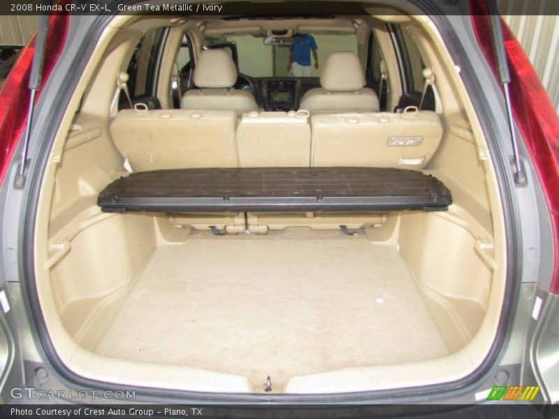 Green Tea Metallic / Ivory 2008 Honda CR-V EX-L