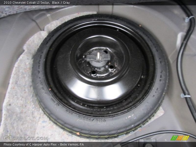 Black / Gray 2010 Chevrolet Cobalt LS Sedan