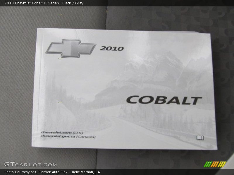 Black / Gray 2010 Chevrolet Cobalt LS Sedan