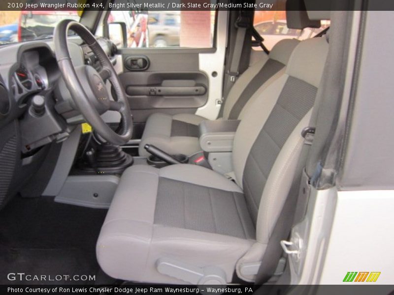  2010 Wrangler Rubicon 4x4 Dark Slate Gray/Medium Slate Gray Interior