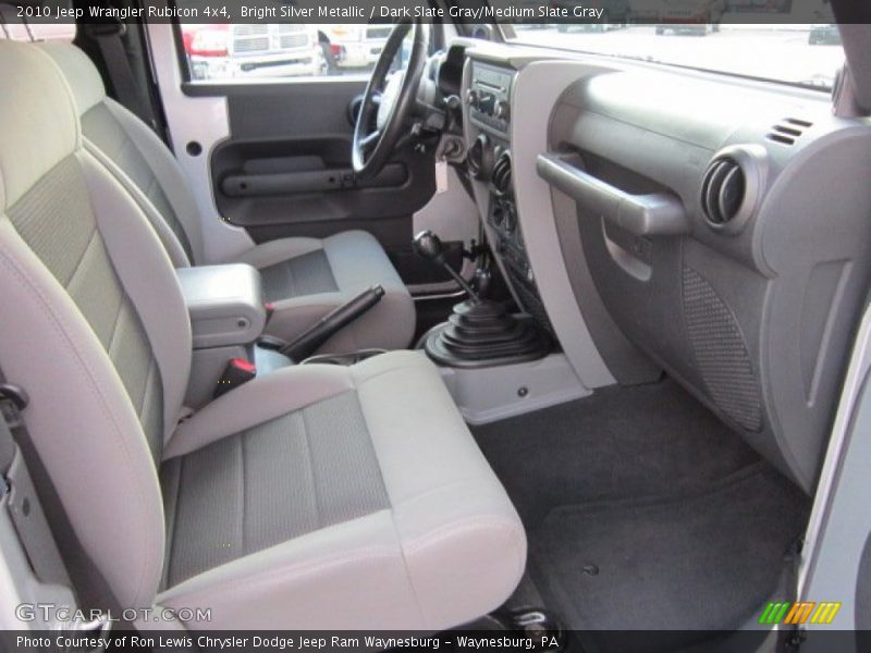  2010 Wrangler Rubicon 4x4 Dark Slate Gray/Medium Slate Gray Interior