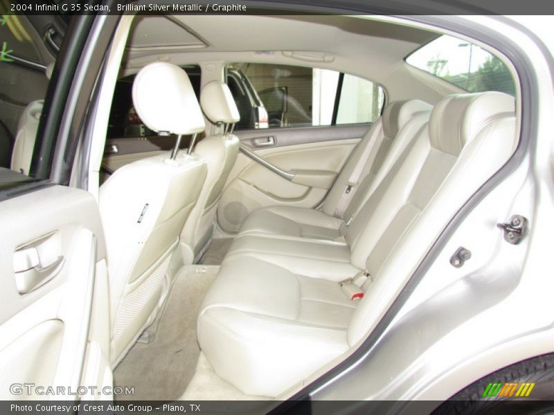 Brilliant Silver Metallic / Graphite 2004 Infiniti G 35 Sedan