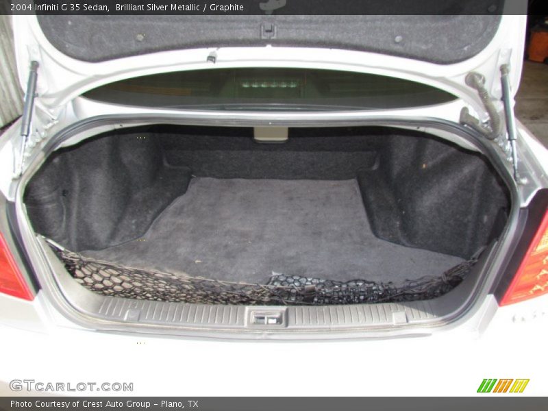 Brilliant Silver Metallic / Graphite 2004 Infiniti G 35 Sedan