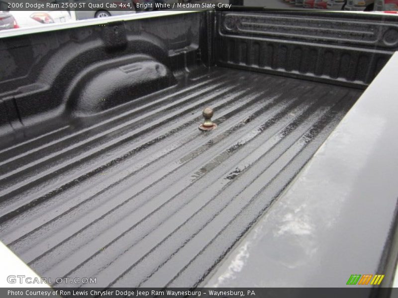 Bright White / Medium Slate Gray 2006 Dodge Ram 2500 ST Quad Cab 4x4