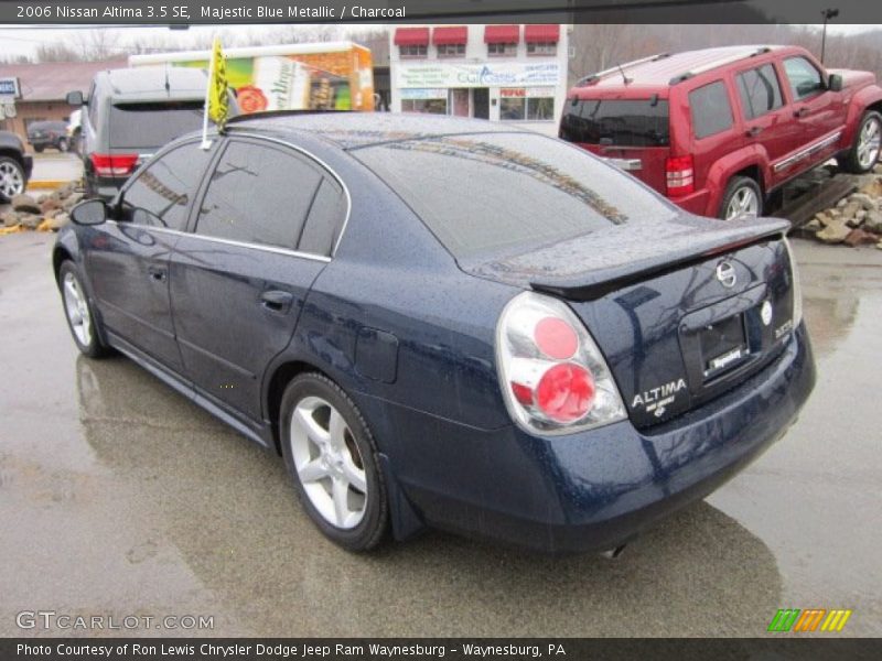Majestic Blue Metallic / Charcoal 2006 Nissan Altima 3.5 SE