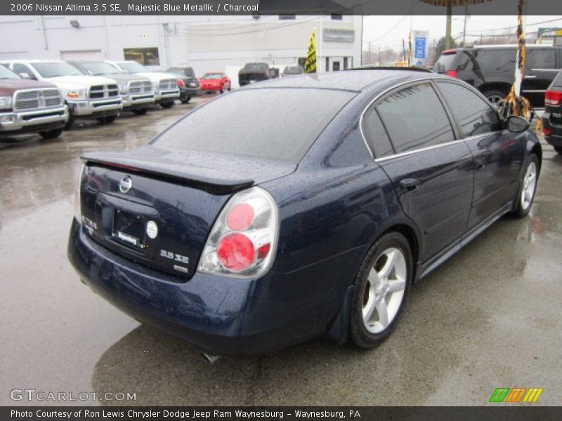 Majestic Blue Metallic / Charcoal 2006 Nissan Altima 3.5 SE