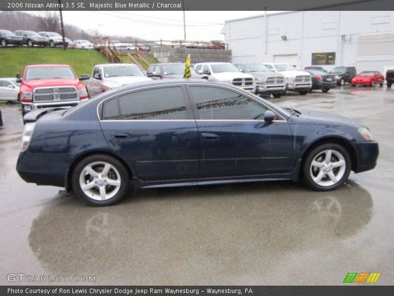 Majestic Blue Metallic / Charcoal 2006 Nissan Altima 3.5 SE