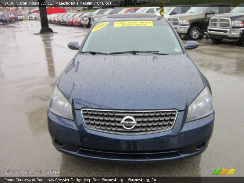 Majestic Blue Metallic / Charcoal 2006 Nissan Altima 3.5 SE