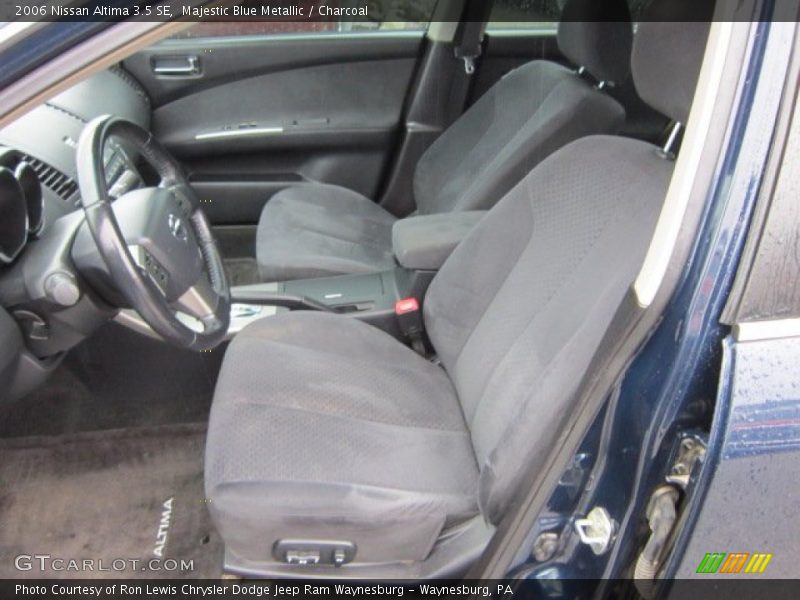 Majestic Blue Metallic / Charcoal 2006 Nissan Altima 3.5 SE